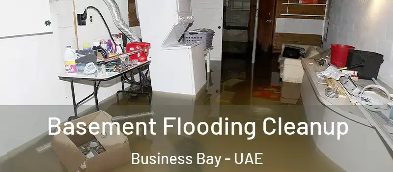 Basement Flooding Cleanup Business Bay - UAE