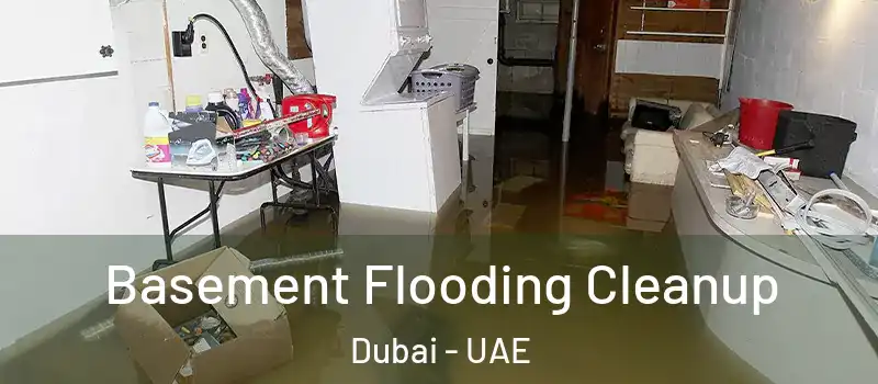 Basement Flooding Cleanup Dubai - UAE