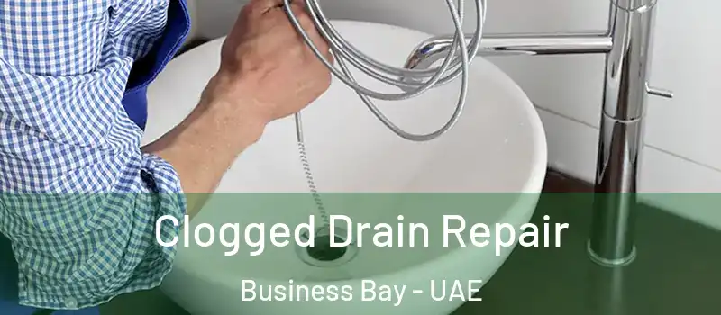 Clogged Drain Repair Business Bay - UAE