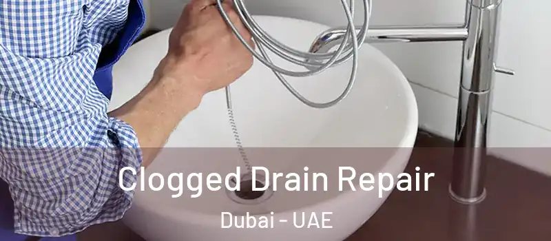 Clogged Drain Repair Dubai - UAE