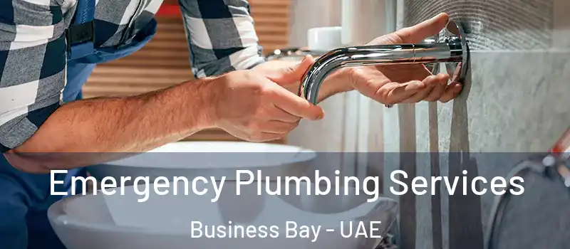 Emergency Plumbing Services Business Bay - UAE