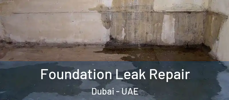 Foundation Leak Repair Dubai - UAE