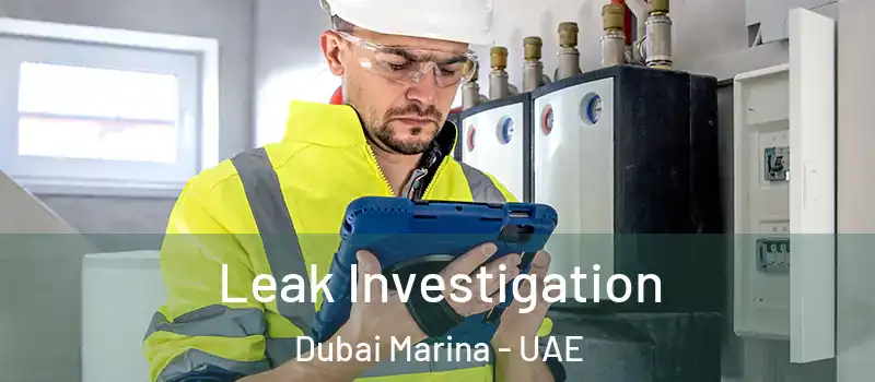 Leak Investigation Dubai Marina - UAE