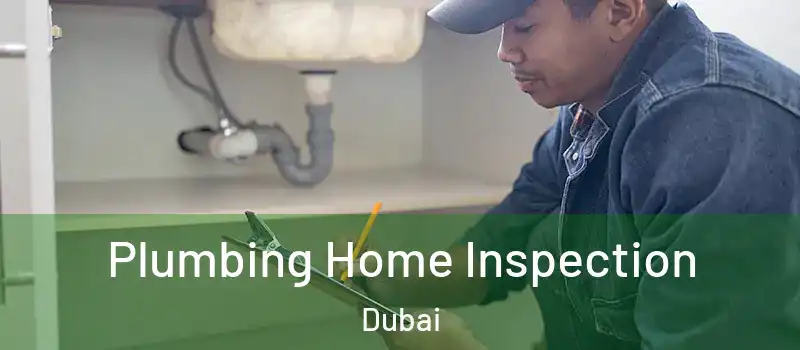 Plumbing Home Inspection Dubai