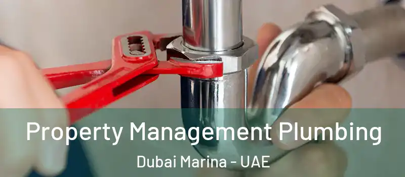 Property Management Plumbing Dubai Marina - UAE