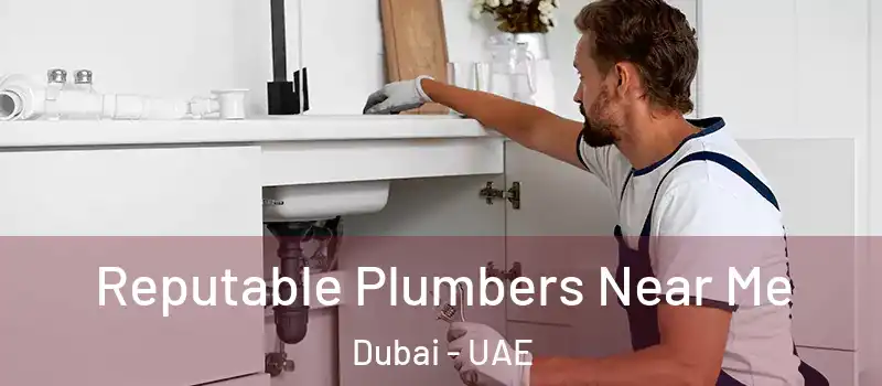 Reputable Plumbers Near Me Dubai - UAE