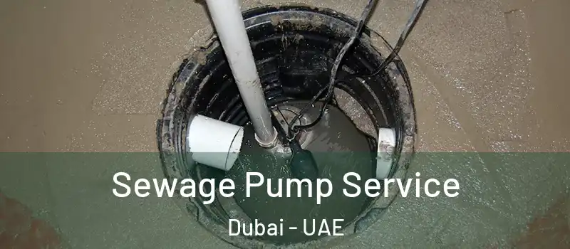 Sewage Pump Service Dubai - UAE