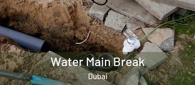 Water Main Break Dubai