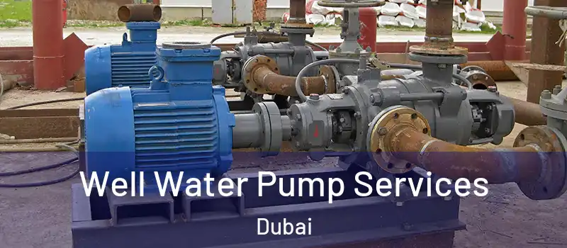 Well Water Pump Services Dubai